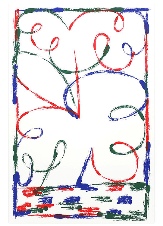JORDY VAN DEN NIEUWENDIJK<br>THREE COLORED FLOWER (2014)